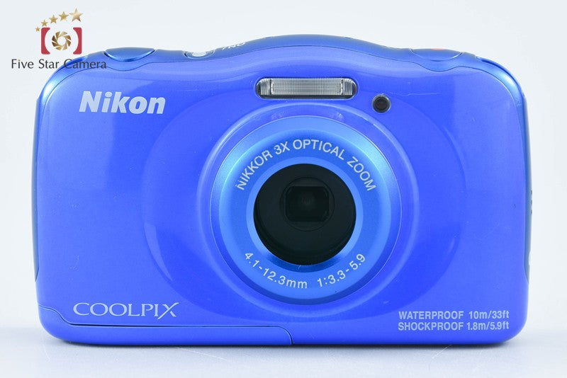 Nikon COOLPIX W150 Blue 13.2 MP Digital Camera