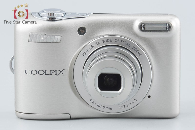 Nikon COOLPIX L30 Silver 20.0 MP Digital Camera