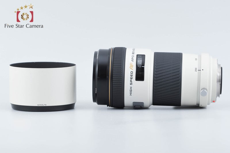 Minolta HIGH SPEED AF APO TELE ZOOM 80-200mm f/2.8 G w/ Box