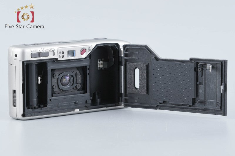 Ricoh R1s Platinum Silver 35mm Point & Shoot Film Camera