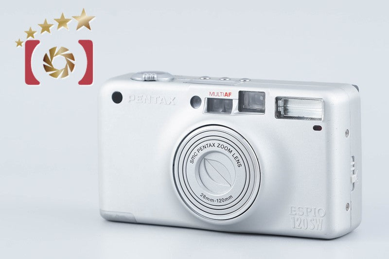 Pentax ESPIO 120SW Silver 35mm Point & Shoot Film Camera