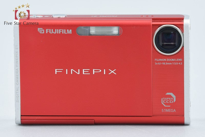 Fujifilm FinePix Z1 Red 5.1 MP Digital Camera from Japan