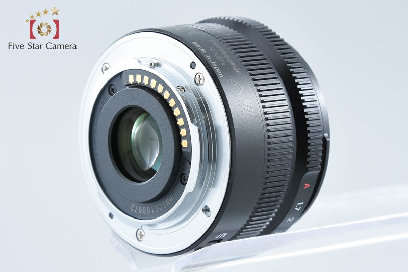 Panasonic LEICA DG SUMMILUX 15mm f/1.7 ASPH. H-X015-K Black