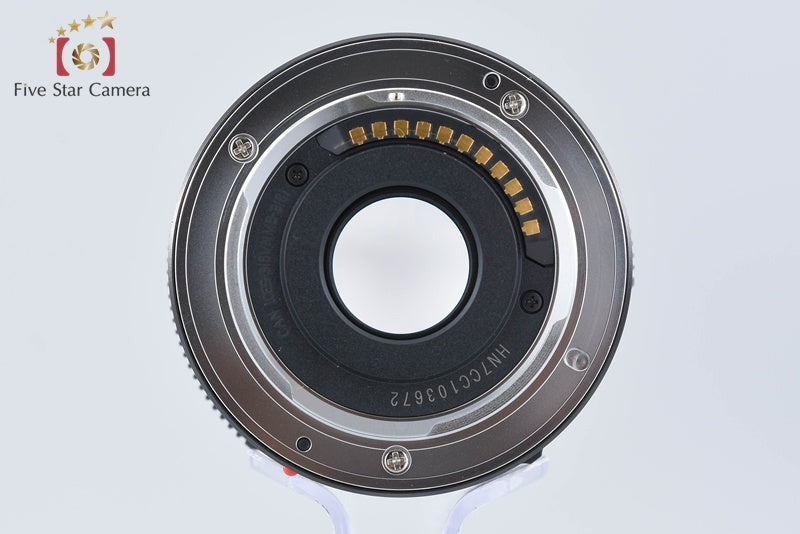 Panasonic LEICA DG SUMMILUX 15mm f/1.7 ASPH. H-X015-K Black