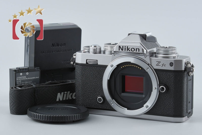 "Shutter count 63" Nikon Z fc Silver 20.9 MP Digital Mirrorless Camera Body