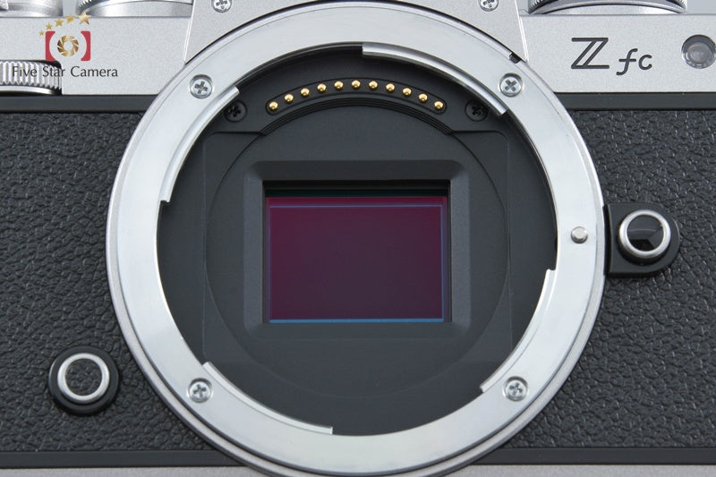 "Shutter count 63" Nikon Z fc Silver 20.9 MP Digital Mirrorless Camera Body