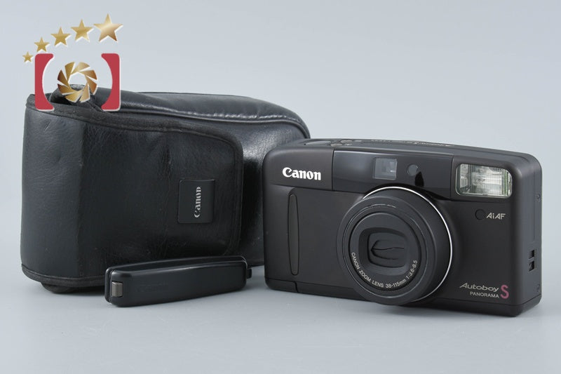 Canon Autoboy S PANORAMA Brown Black 35mm Point & Shoot Film Camera