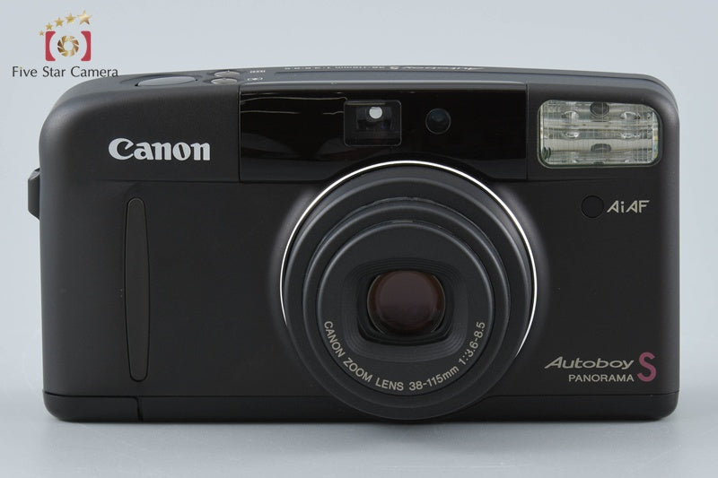Canon Autoboy S PANORAMA Brown Black 35mm Point & Shoot Film Camera