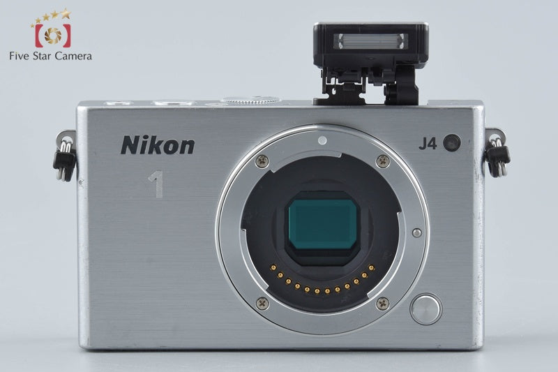 Nikon 1 J4 Silver 18.4 MP Digital Mirrorless Camera Body