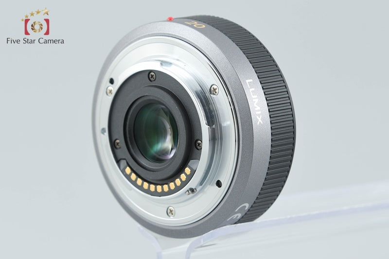 Panasonic LUMIX G 20mm f/1.7 ASPH. H-H020