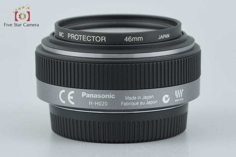Panasonic LUMIX G 20mm f/1.7 ASPH. H-H020