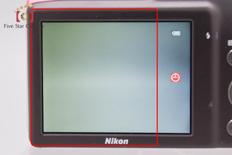 Nikon COOLPIX S3300 Strawberry Pink 16.0 MP Digital Camera