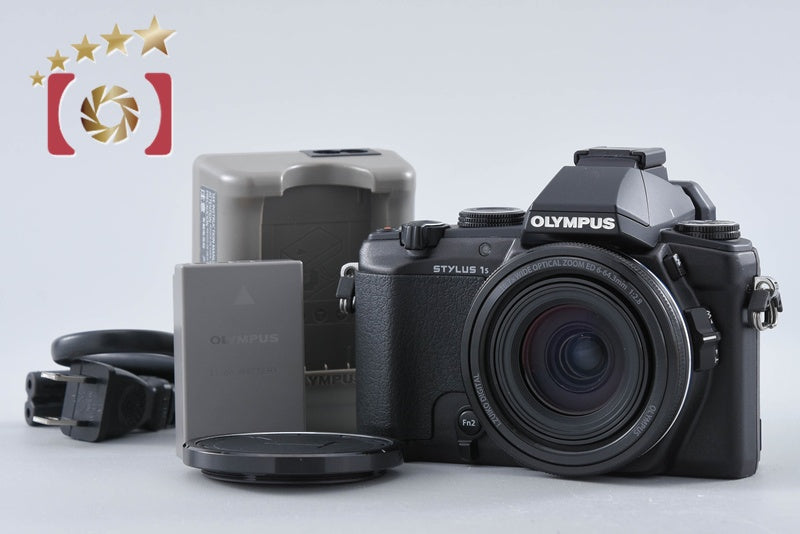 "Shutter count 578" Olympus Stylus 1s Black 12.0 MP Digital Camera