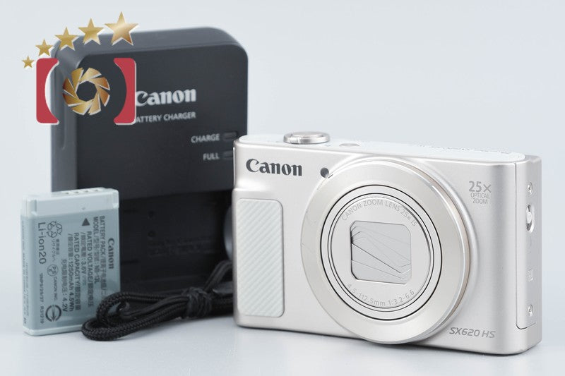 Canon PowerShot SX620 HS White 20.2 MP Digital Camera