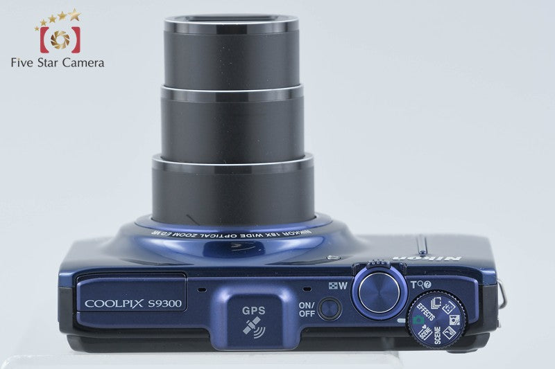 Nikon COOLPIX S9300 Navy Blue 16.0 MP Digital Camera