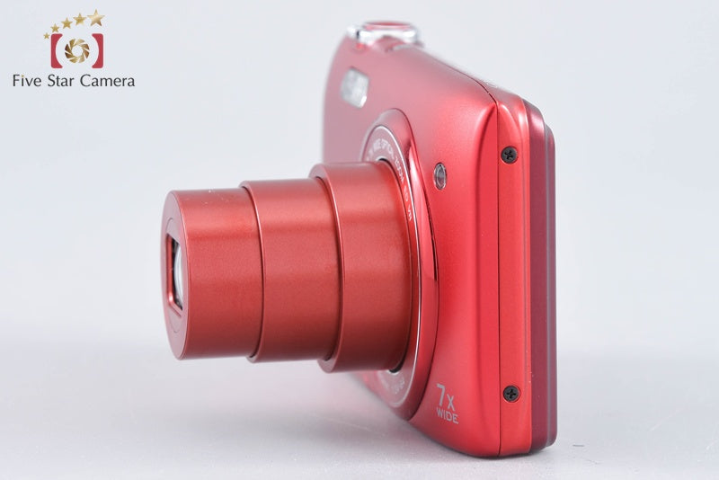 Nikon COOLPIX S3500 Raspberry Red 20.0 MP Digital Camera