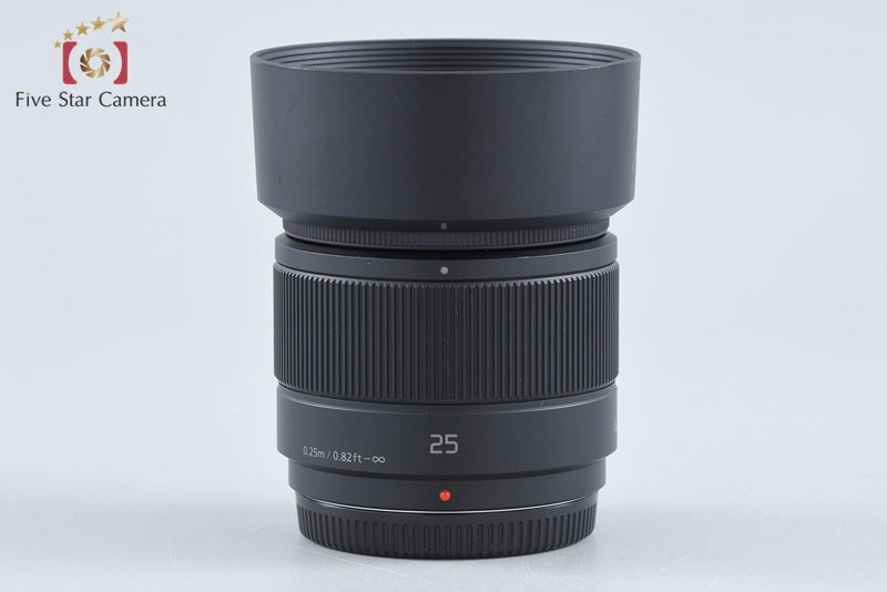Panasonic LUMIX G 25mm f/1.7 ASPH. H-H025 Black