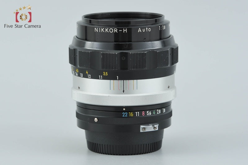 Nikon NIKKOR-H Auto 85mm f/1.8 Non Ai Lens
