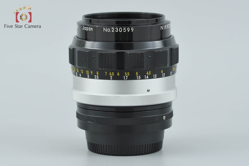 Nikon NIKKOR-H Auto 85mm f/1.8 Non Ai Lens