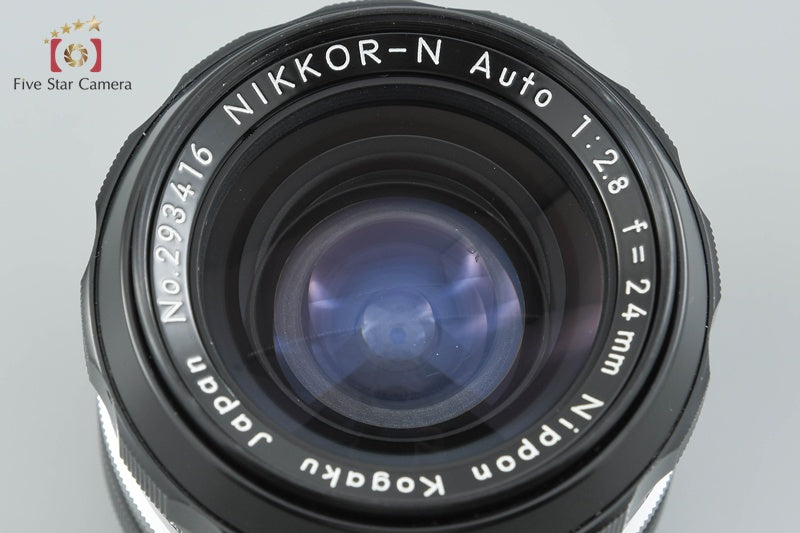 Nikon NIKKOR-N Auto 24mm f/2.8 Non Ai Lens