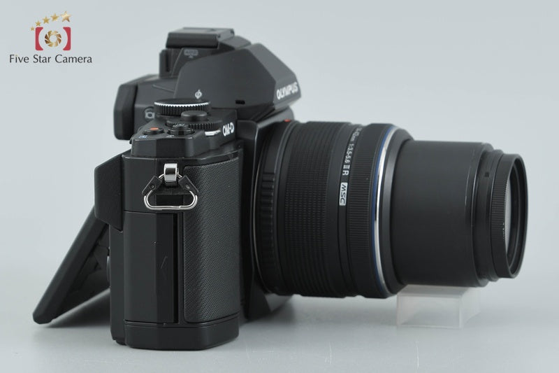 "Count 943" Olympus OM-D E-M5 Black 16.0 MP M.ZUIKO DIGITAL 14-42 II R Lens