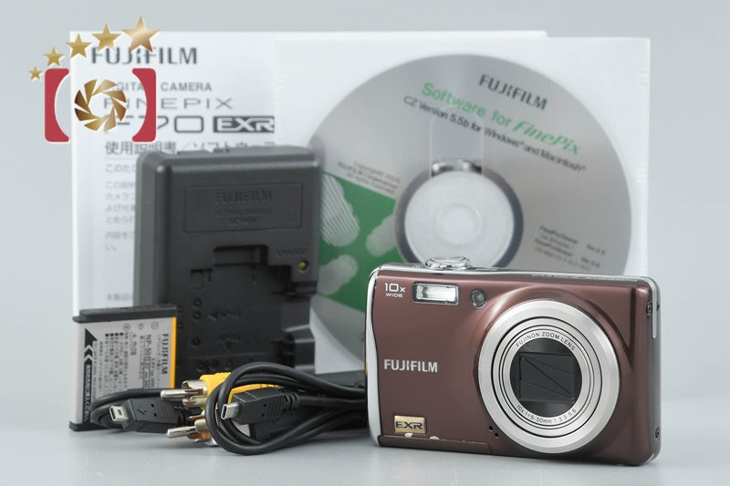 Fujifilm FinePix F70EXR Brown 10.0 MP Digital Camera