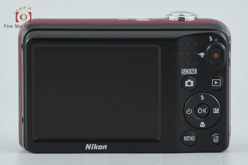 Nikon COOLPIX A10 Red 16.2 MP Digital Camera