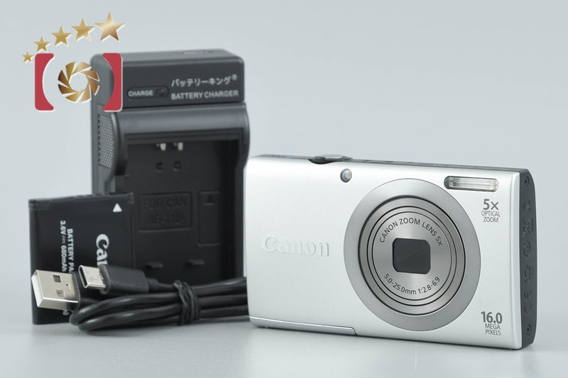Canon PowerShot A2300 Silver 16.0 MP Digital Camera