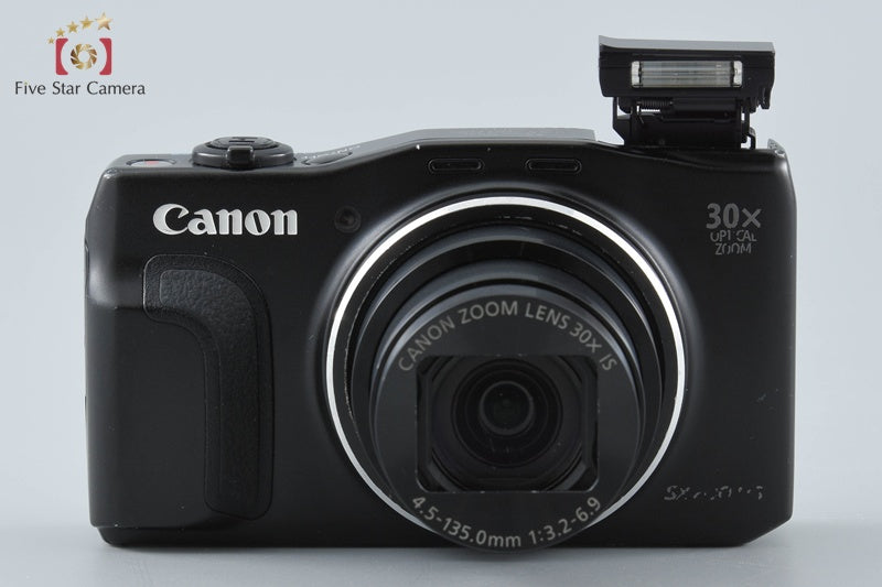 Canon PowerShot SX700 HS Black 16.1 MP Digital Camera from Japan