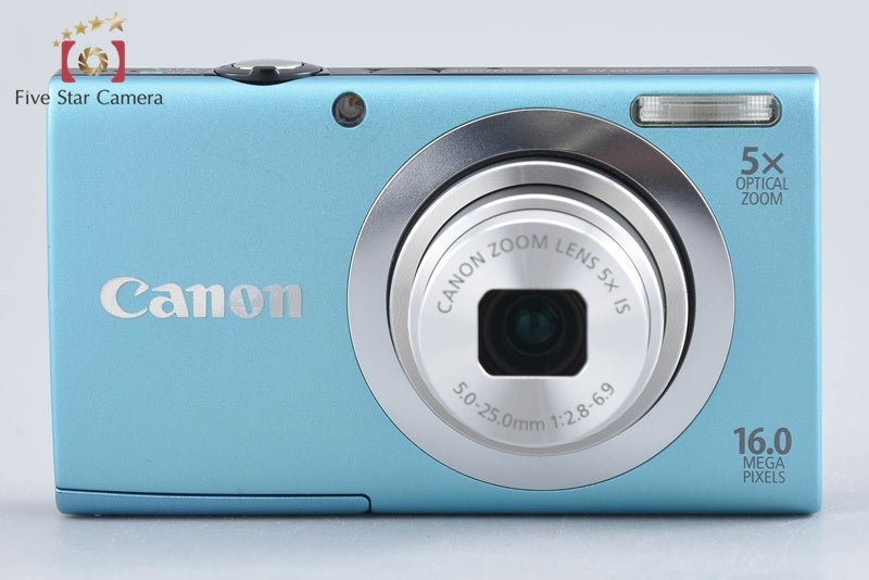 Canon PowerShot A2400 IS Blue 16.0 MP Digital Camera