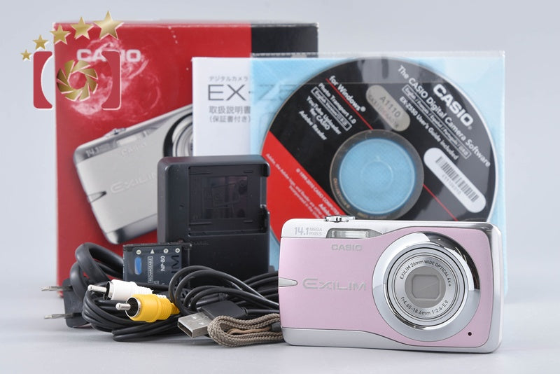 Casio EXILIM EX-Z550 Pink 14.1 MP Digital Camera w/ Box