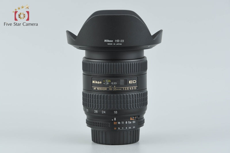 Nikon AF NIKKOR 18-35mm f/3.5-4.5 D ED