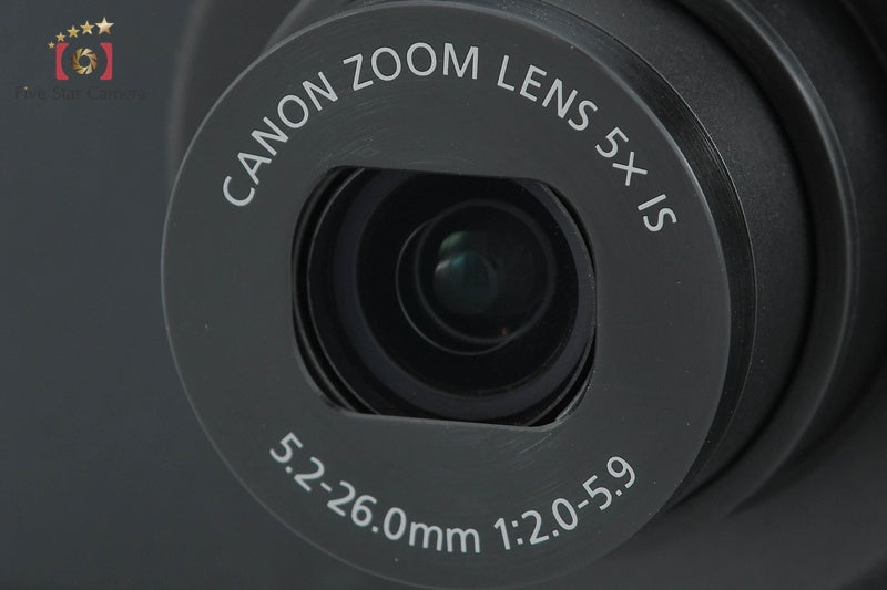 Canon PowerShot S110 Black 12.1 MP Digital Camera w/ Box