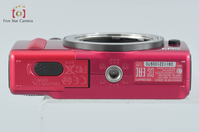 Canon EOS M2 Red 18.0 MP Digital Mirrorless Camera Body