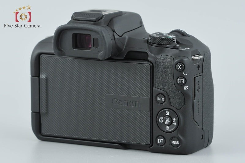 Canon EOS R50 Black 24.2 MP RF-S 18-45 55-210 Lenses w/ Box