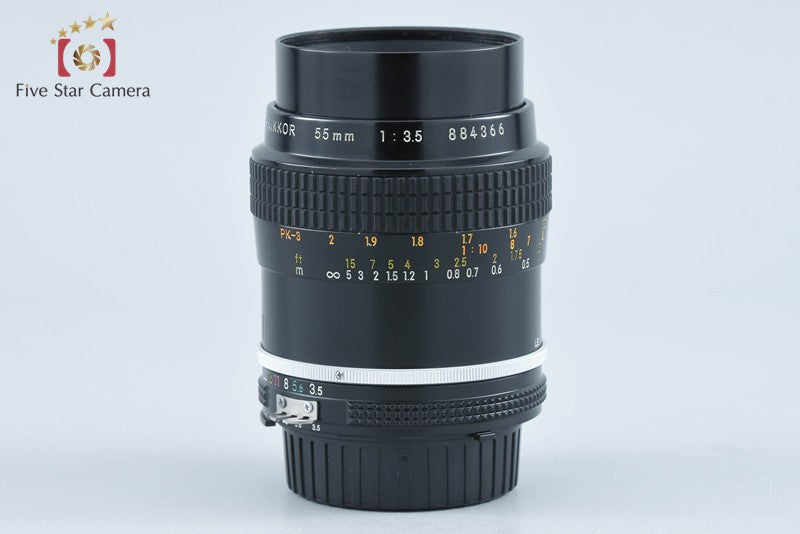 Nikon New Micro-NIKKOR 55mm f/3.5 Ai Converted