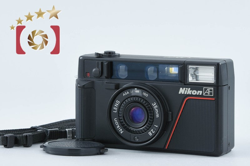 Nikon L35AF ISO 1000 35mm Point&Shoot Film Camera Demo Body