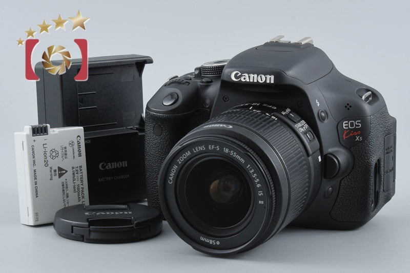 "Count 1,772" Canon EOS Kiss X5 / Rebel T3i / 600D 18.0 MP EF-S 18-55 IS II Lens