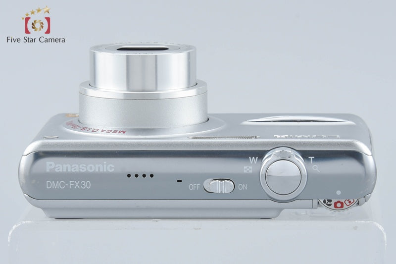 Panasonic LUMIX DMC-FX30 Precious Silver 7.2 MP Digital Camera