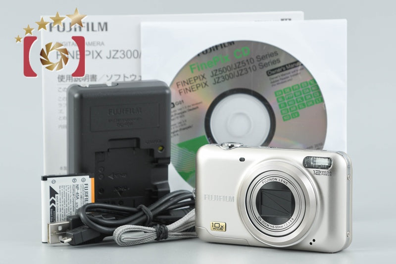Fujifilm FinePix JZ300 Champagne Gold 12.1 MP Digital Camera