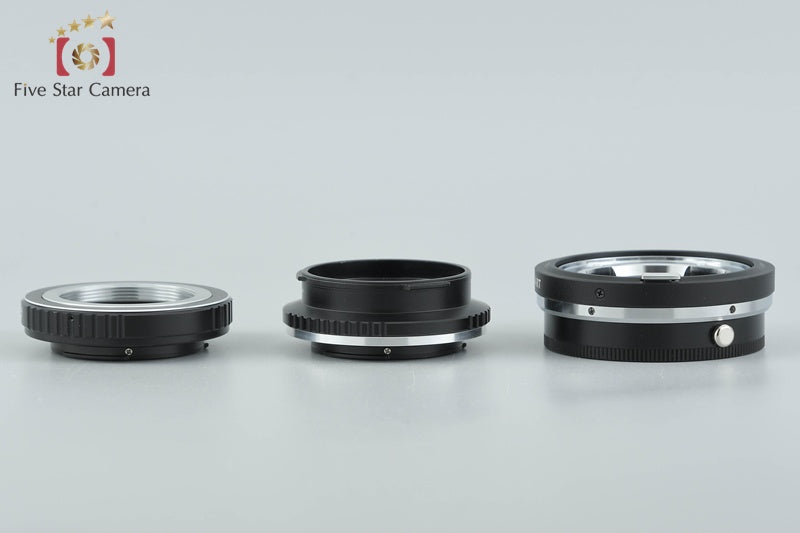 TECHART LM-EA9 + K&F Concept M39-NEX + SC-E Mount Adapter x3 w/ Box