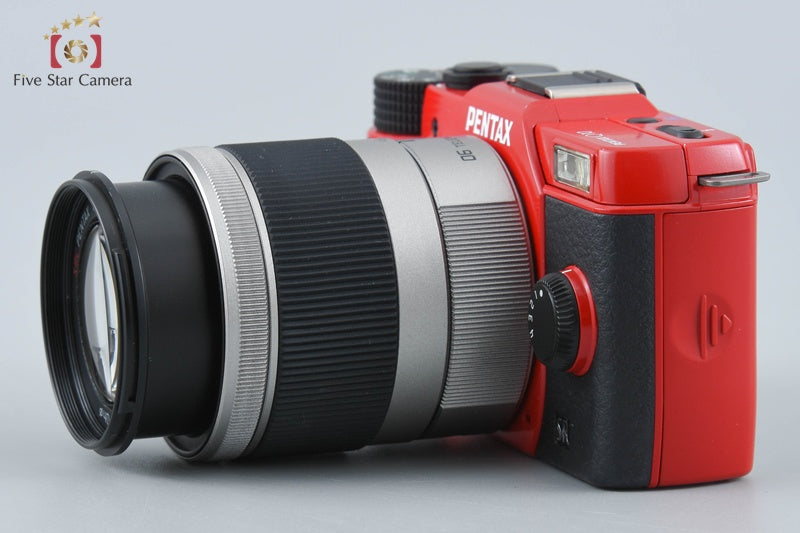 "Shutter count 256" PENTAX Q10 Red 12.4 MP Digital Camera 15-45 Lens