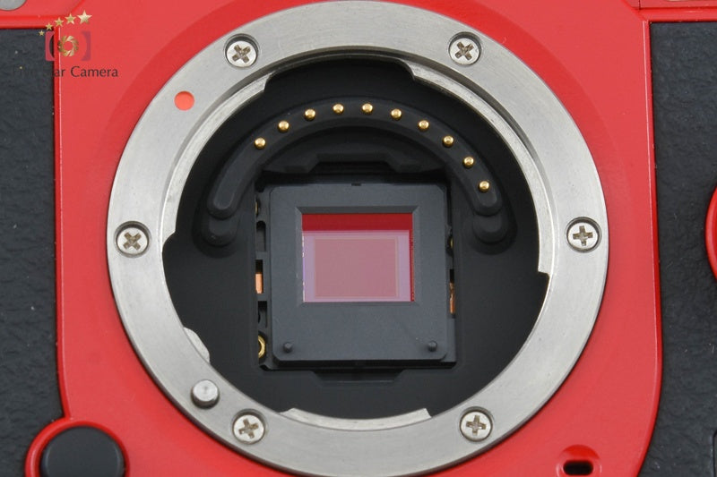 "Shutter count 256" PENTAX Q10 Red 12.4 MP Digital Camera 15-45 Lens