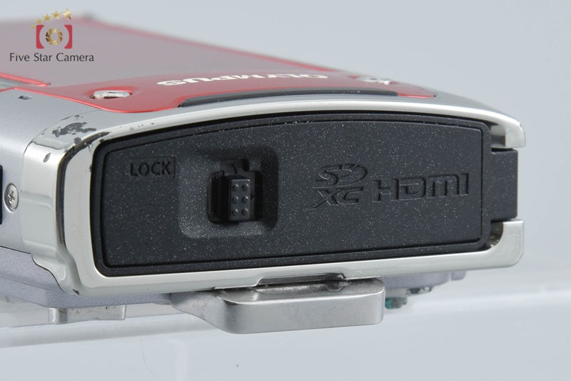 Olympus Tough TG-610 Red 14.0 MP Waterproof Digital Camera