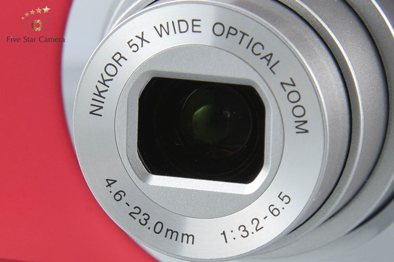 Nikon COOLPIX A100 Red 20.1 MP Digital Camera