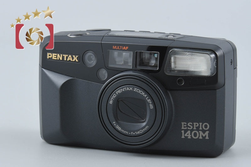 Pentax ESPIO 140M Black 35mm Point & Shoot Film Camera