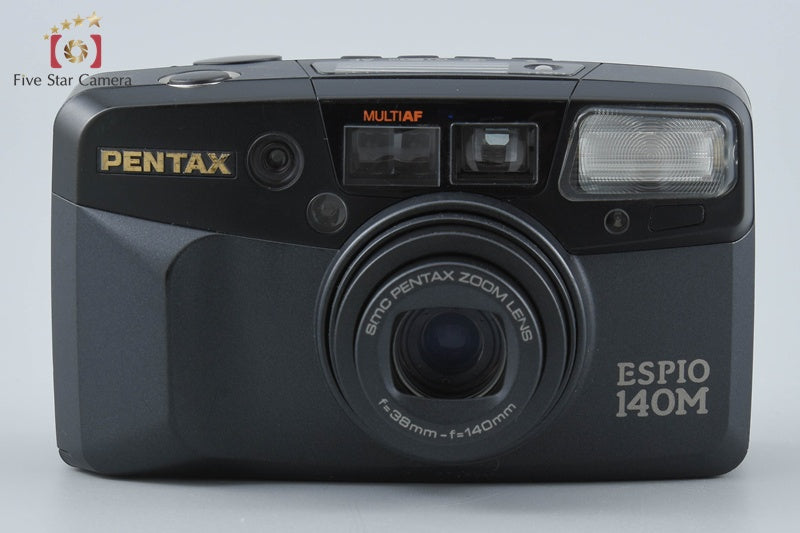 Pentax ESPIO 140M Black 35mm Point & Shoot Film Camera