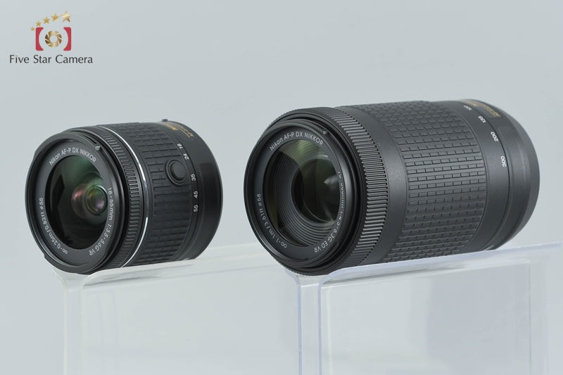 "Shutter count 72" Nikon D5600 24.2 MP SLR Digital Camera 18-55 70-300 VR Lenses