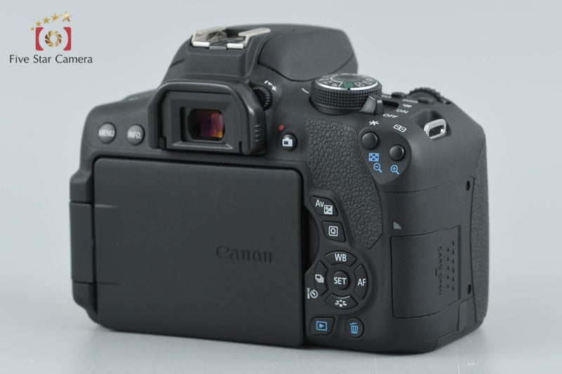 Canon EOS Kiss X8i / Rebel T6i / 750D 24.2 MP DSLR EF-S 18-55 55-250 Lenses