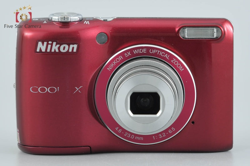 Nikon COOLPIX L26 Red 16.1 MP Digital Camera